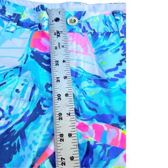 Lilly Pulitzer 2 Pc Lot Tropical Resort Callahan Shorts Set Women Sz 4 - Picture 9 of 10